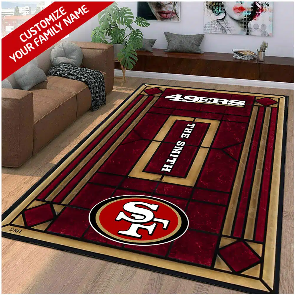San Francisco 49ers Rug SM68 - Image 4