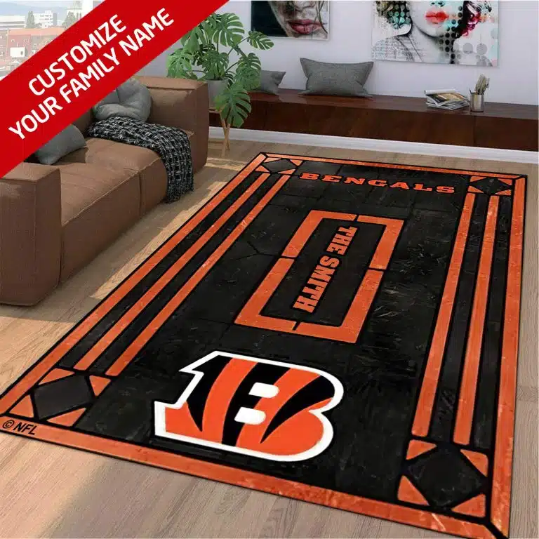Cincinnati Bengals Rug UR38 - Image 4
