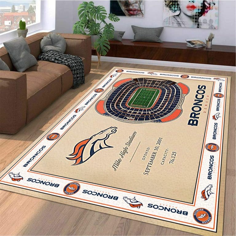 Denver Broncos Rug LF20 - Image 5