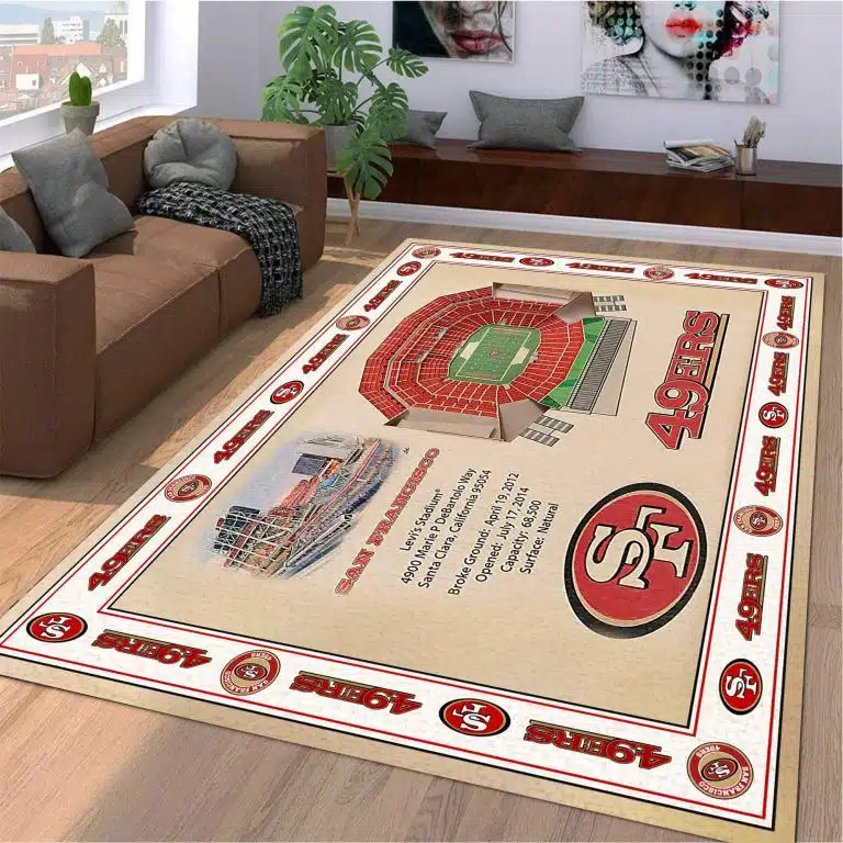 San Francisco 49ers Rug YC99 - Image 5