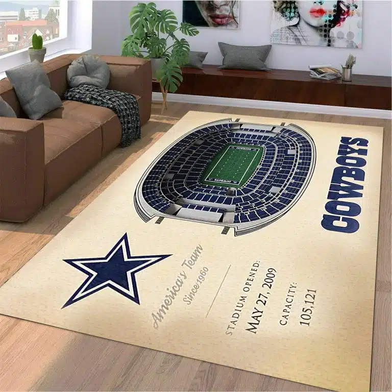 Dallas Cowboys Rug LL33 - Image 5
