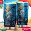 Personalized Baby Groot Hug Carolina Panthers Tumbler Cup 20oz, 30oz