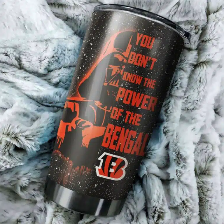 Cincinnati Bengals Star Wars Tumbler Cup 20oz, 30oz - Image 2