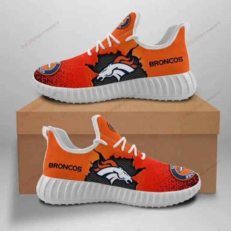 Denver Broncos Yz Shoe OU71 - Image 2