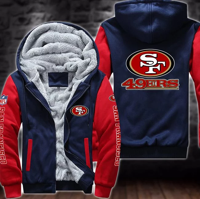 San Francisco 49ers Fleece Hoodie GE21 - Image 2