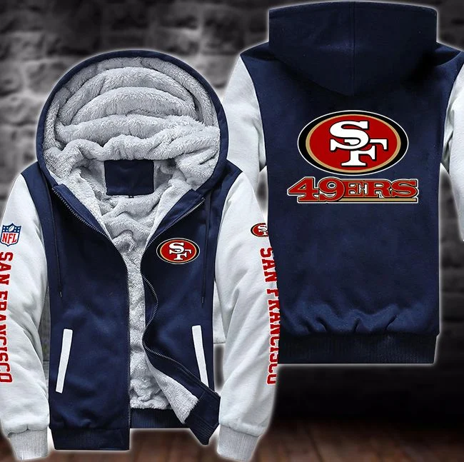 San Francisco 49ers Fleece Hoodie GE21 - Image 4
