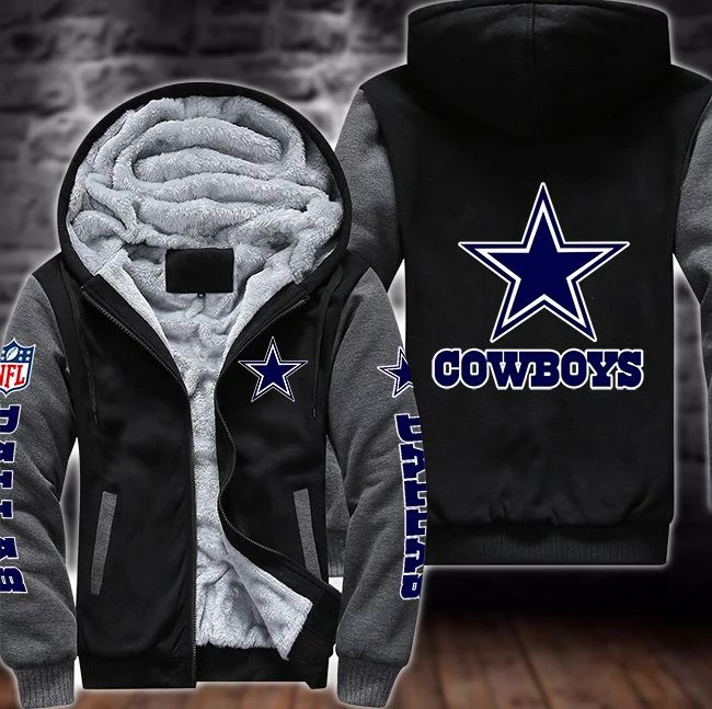 Dallas Cowboys Fleece Hoodie RG77 - Image 2