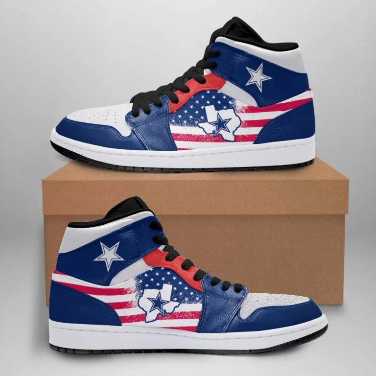 Dallas Cowboys Jordan Sneakers WJ27