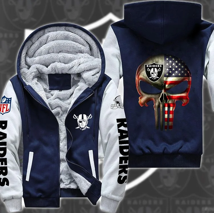 Las Vegas Raiders Fleece Hoodie YU31 - Image 4