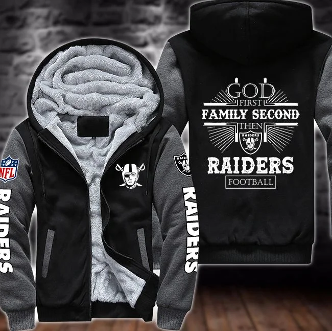 Las Vegas Raiders Fleece Hoodie TH71 - Image 2