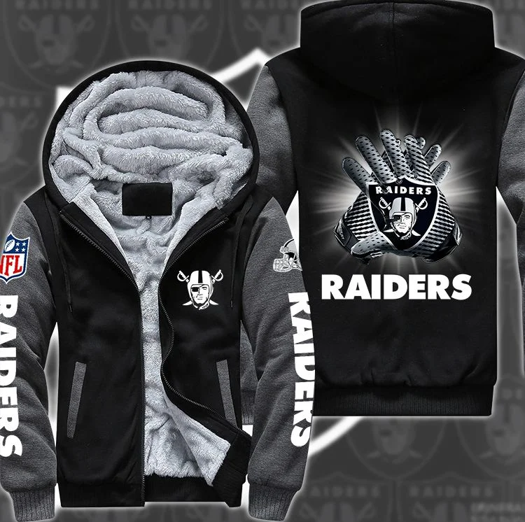 Las Vegas Raiders Fleece Hoodie NM27 - Image 2