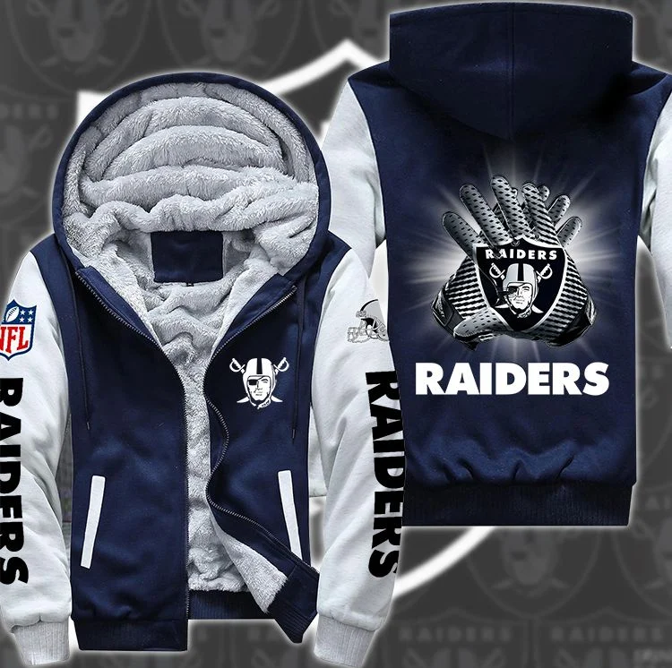 Las Vegas Raiders Fleece Hoodie NM27 - Image 4