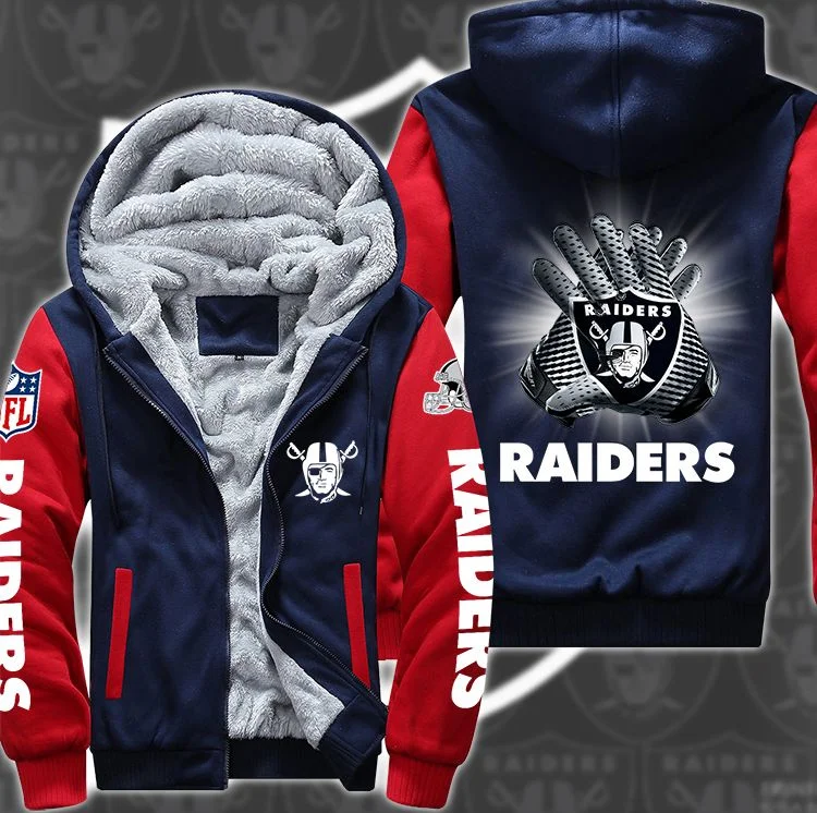 Las Vegas Raiders Fleece Hoodie NM27 - Image 3