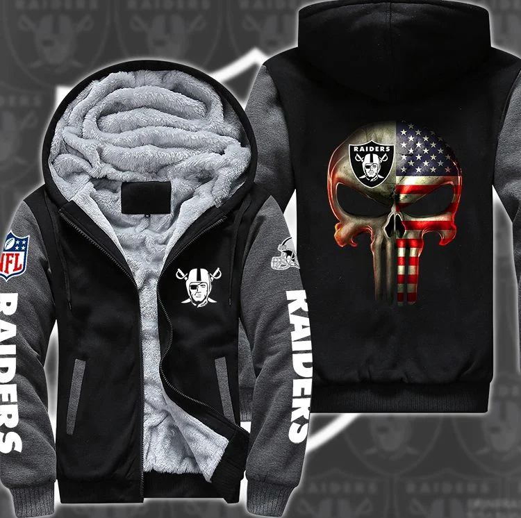Las Vegas Raiders Fleece Hoodie VC89 - Image 3