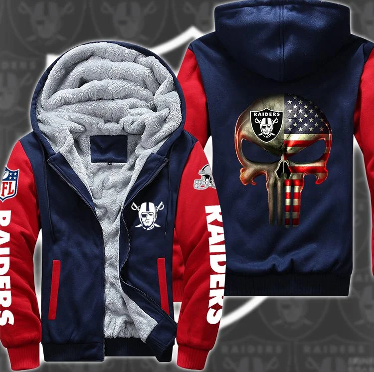 Las Vegas Raiders Fleece Hoodie VC89 - Image 4