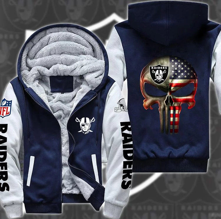 Las Vegas Raiders Fleece Hoodie VC89 - Image 2