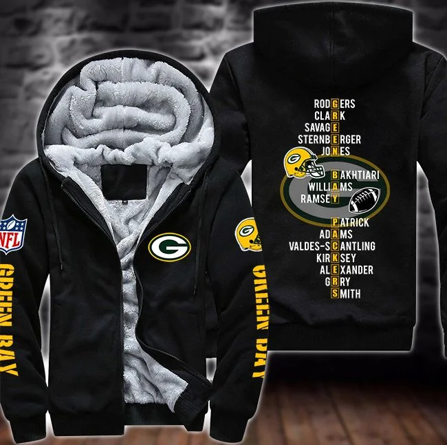 Green Bay Packers Fleece Hoodie AW29