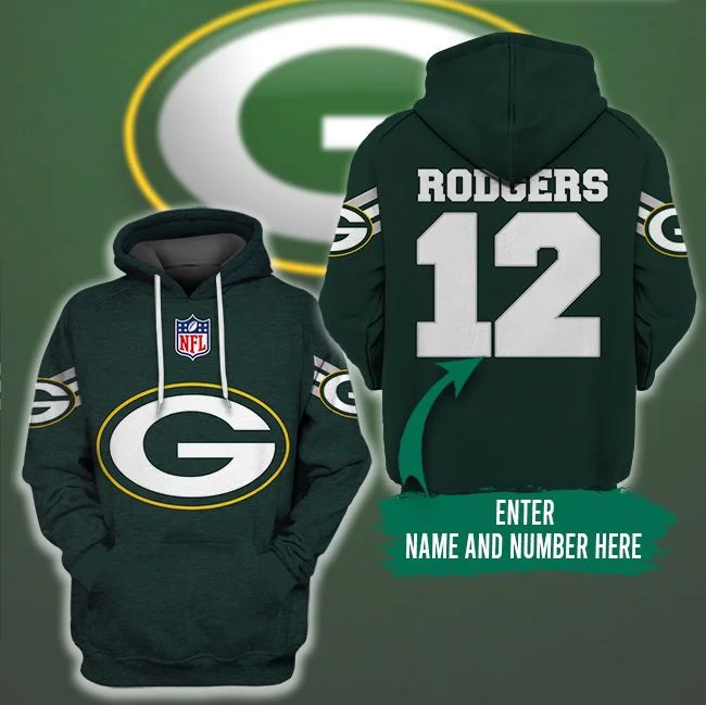 Custom Your Name Clothes Green Bay Packers FW75