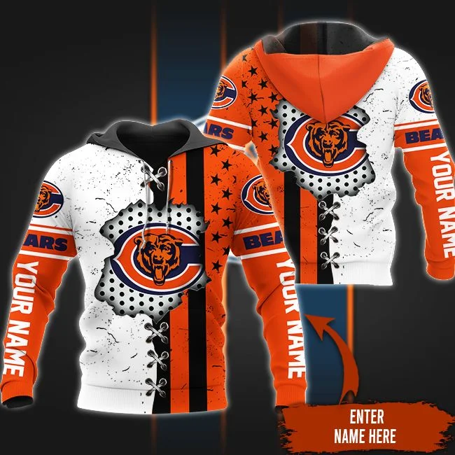 Custom Your Name Clothes Chicago Bears CH96