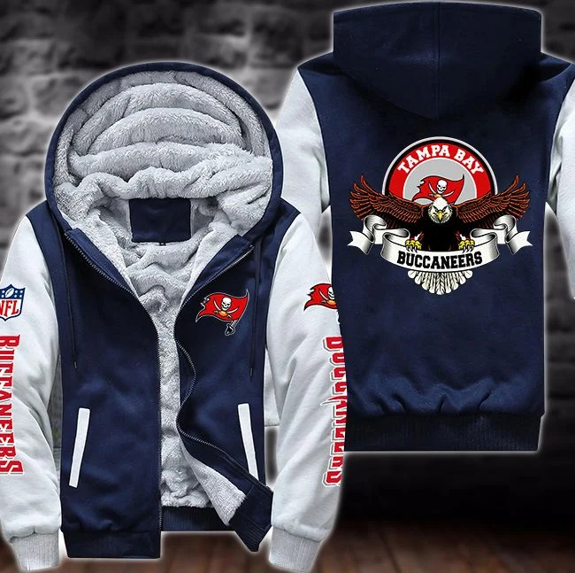 Tampa Bay Buccaneers Fleece Hoodie HW97 - Image 2