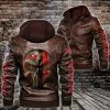 Tampa Bay Buccaneers Leather Jacket OW98