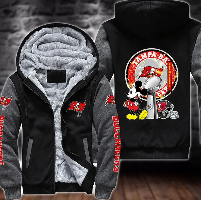 Tampa Bay Buccaneers Fleece Hoodie CH97 - Image 2