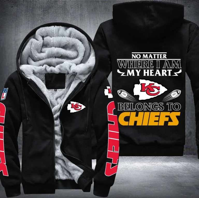 Kansas City Chiefs Fleece Hoodie KH28