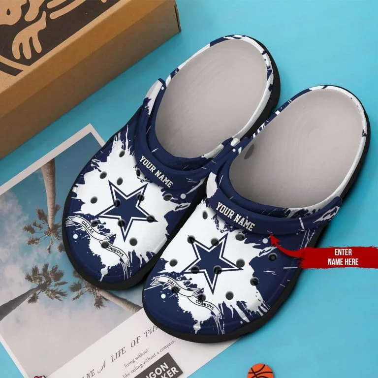 Dallas Cowboys Crocband Clog HX33 - Image 2