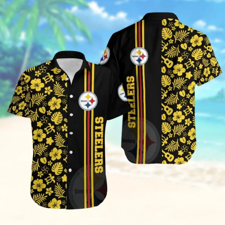 Pittsburgh Steelers Button-Up Shirt RB64