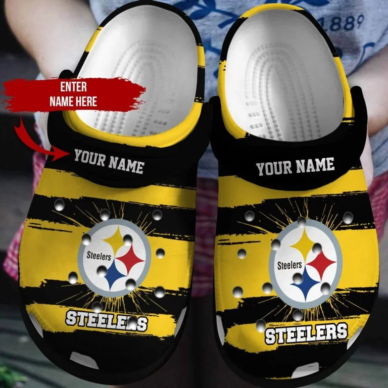 Pittsburgh Steelers Crocband Clog EH71 - Image 3