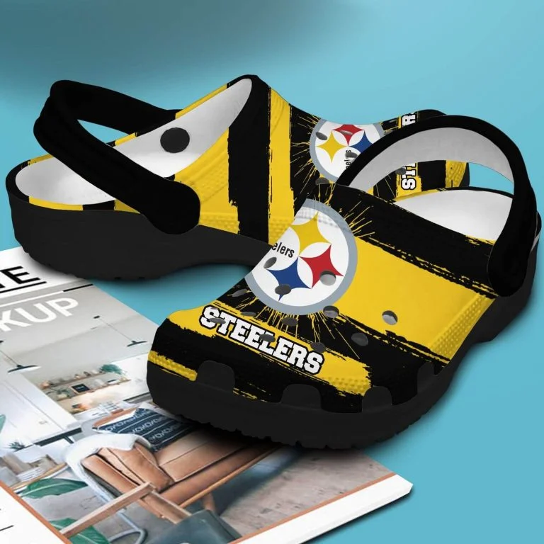 Pittsburgh Steelers Crocband Clog EH71