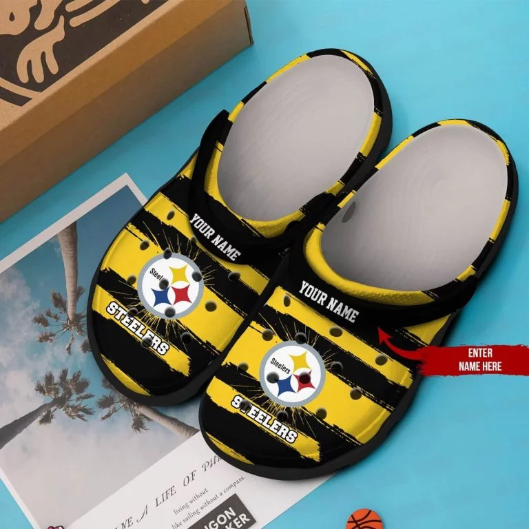 Pittsburgh Steelers Crocband Clog EH71 - Image 2