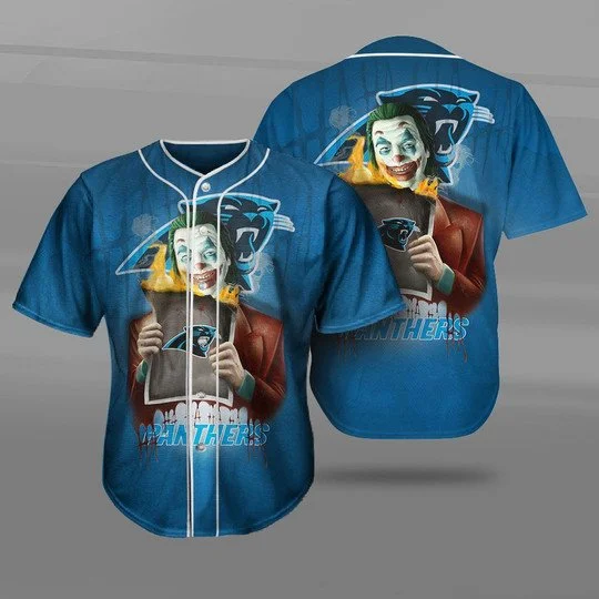 Carolina Panthers Baseball Jersey FJ77