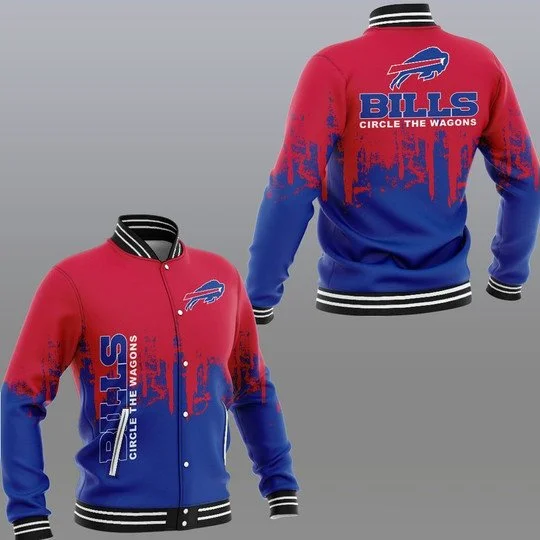 Buffalo Bills Baseball Jacket IG50