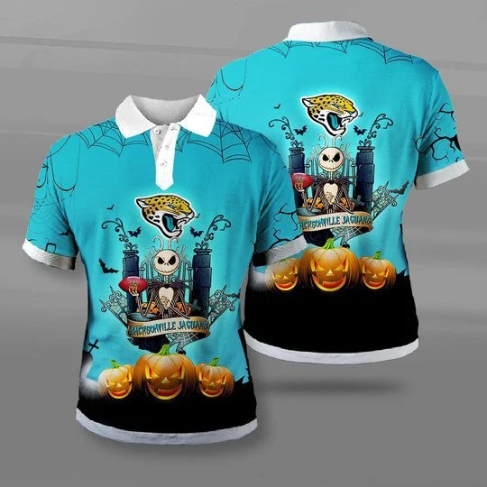 Jacksonville Jaguars Polo T-Shirt Full Size GB48