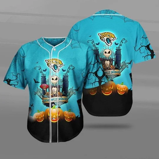 Jacksonville Jaguars Baseball Jersey PZ38