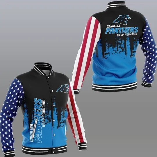 Carolina Panthers Baseball Jacket UA20