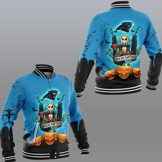 Carolina Panthers Baseball Jacket TB88