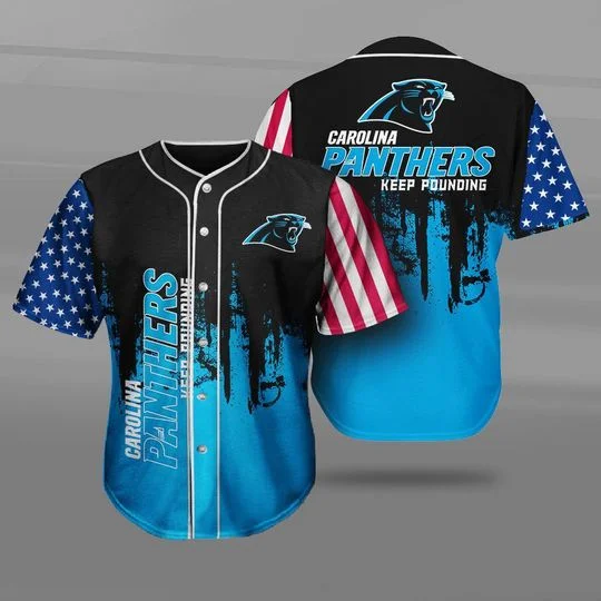 Carolina Panthers Baseball Jersey TX73