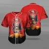 San Francisco 49ers Baseball Jersey KF41