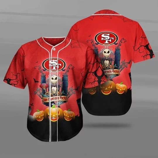San Francisco 49ers Baseball Jersey KF41