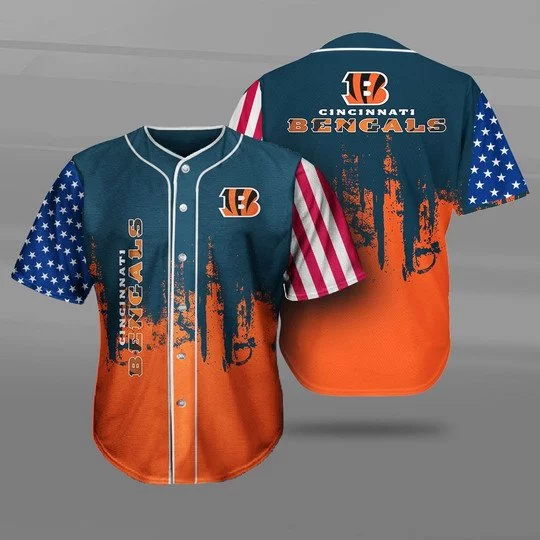 Cincinnati Bengals Baseball Jersey IE67