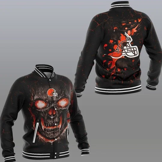Cleveland Browns Baseball Jacket TR83