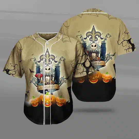 New Orleans Saints Baseball Jersey LO89