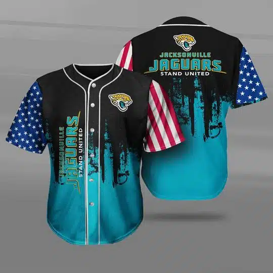 Jacksonville Jaguars Baseball Jersey FC42