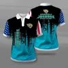 Jacksonville Jaguars Polo T-Shirt Full Size KV38