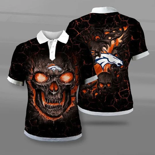 Denver Broncos Polo T-Shirt Full Size TP05