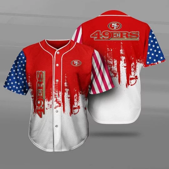 San Francisco 49ers Baseball Jersey EN55