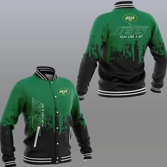 New York Jets Baseball Jacket YQ81