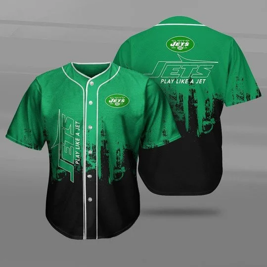 New York Jets Baseball Jersey JM74